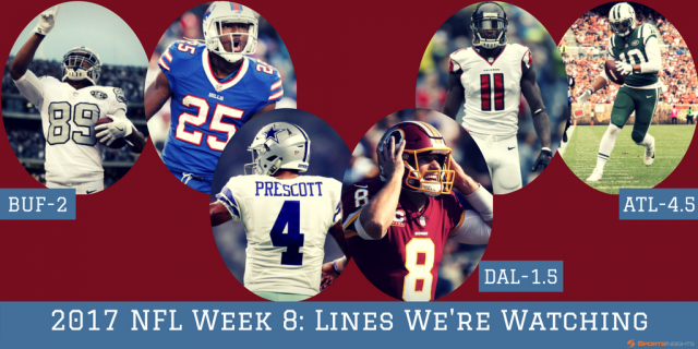 nfl week 4 lines