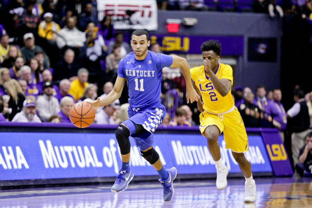 Sharps Fading Kentucky as Road Favorites in Baton Rouge Sports Insights