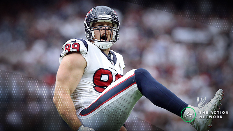 J.J. Watt and the Houston Texans are attracting sharp action in their Week 4 matchup against the Indianapolis Colts.