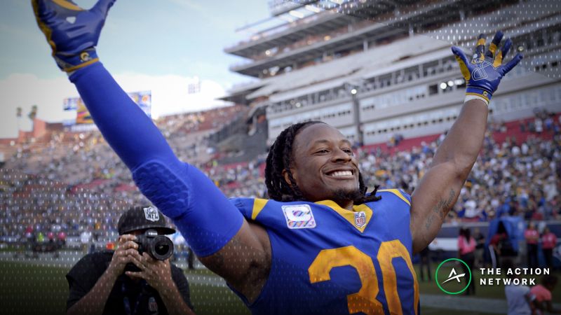 Los Angeles Rams running back Todd Gurley II.